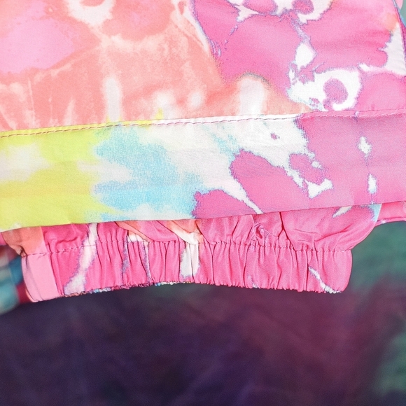 The Children’s Place Toddler Pink Tie Dye Snowsuit Overalls Size 3T - Picture 5 of 7